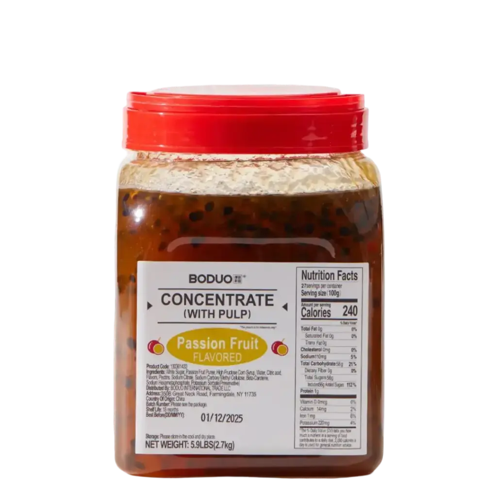 PASSION FRUIT JAM |百香果果酱 |5.9lbs × 6 jars / Carton