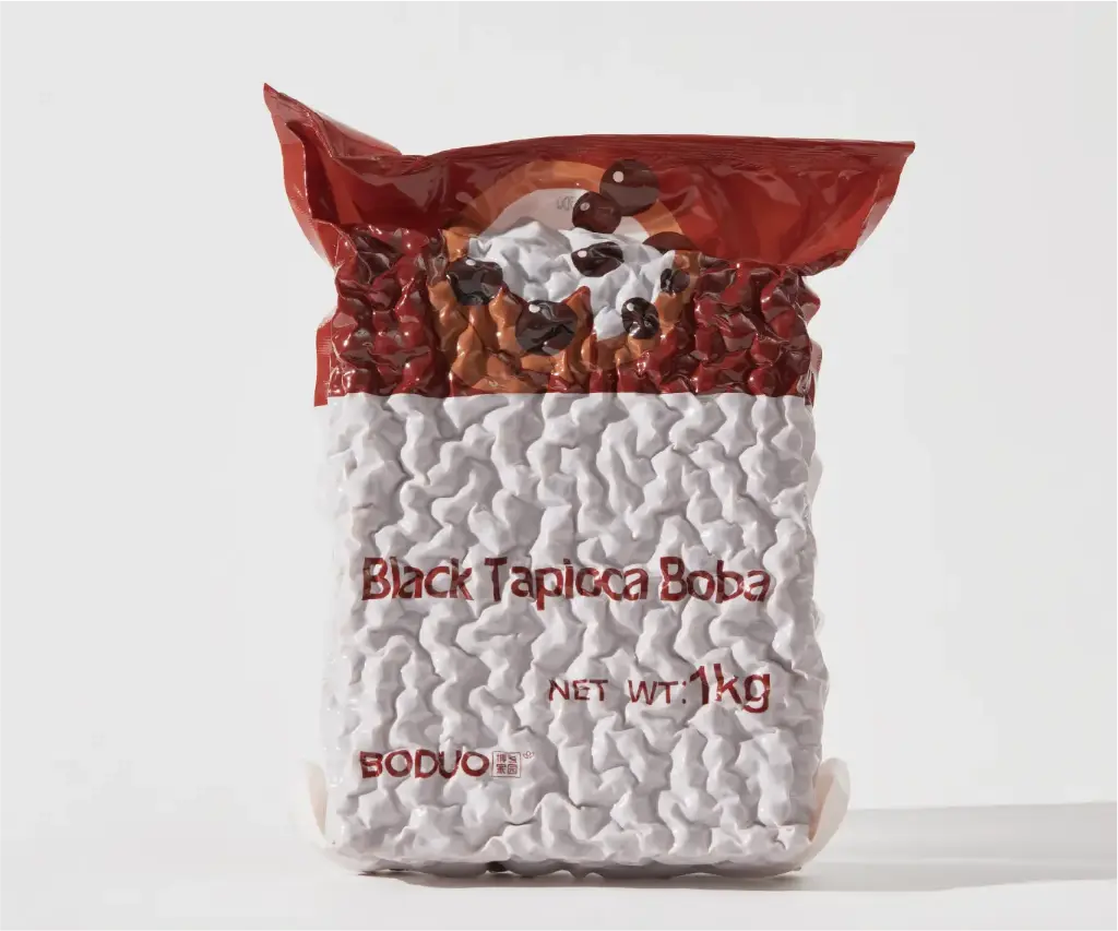 AMBER TAPIOCA BOBA PEARLS |波霸黑珍珠粉圆 |2.2lbs × 20 bags / Carton