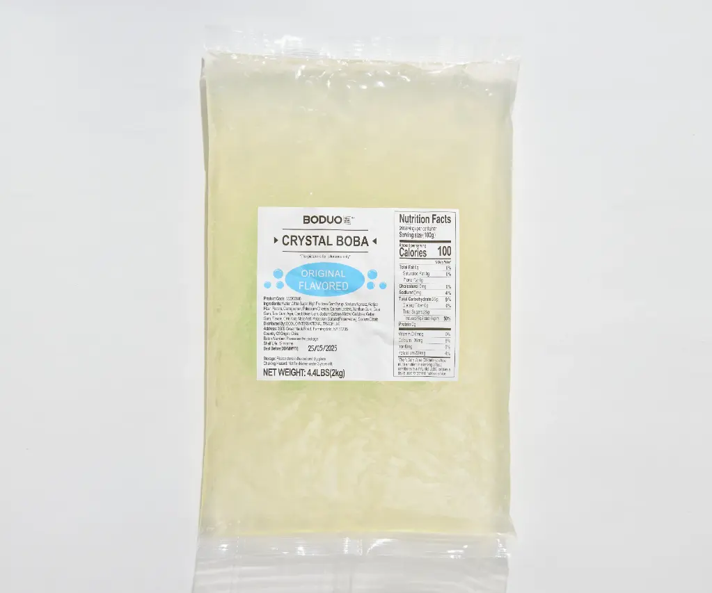 ORIGINAL CRYSTAL BOBA |原味弹弹晶球 |4.4lbs × 10 bags / Carton