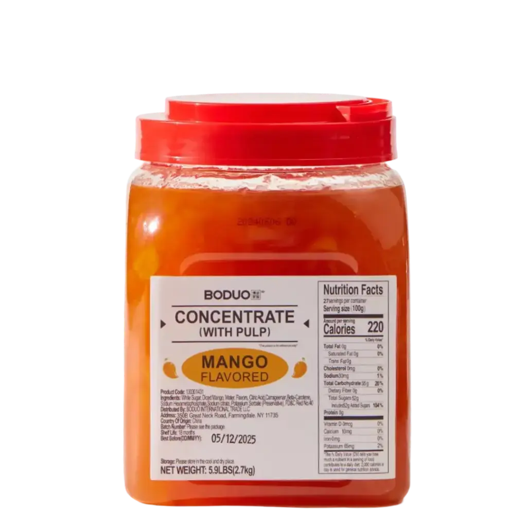 MANGO JAM |芒果果酱 |5.9lbs × 6 jars / Carton