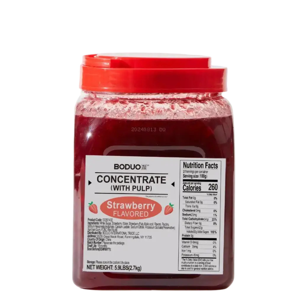 STRAWBERRY JAM |草莓果酱 |5.9lbs × 6 jars / Carton