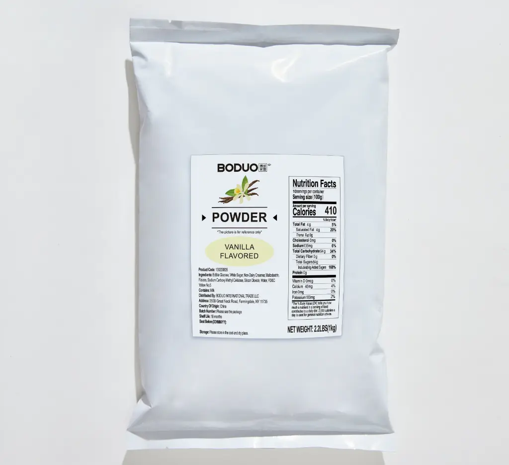 VANILLA POWDER |香草味粉 |2.2lbs × 20 bags / Carton