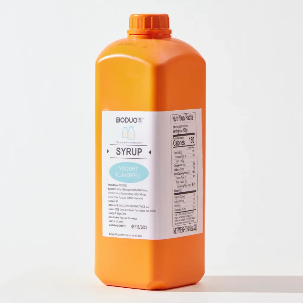 [132100099] YOGURT SYRUP |优格味糖浆 | 6lbs × 8 bottles / Carton