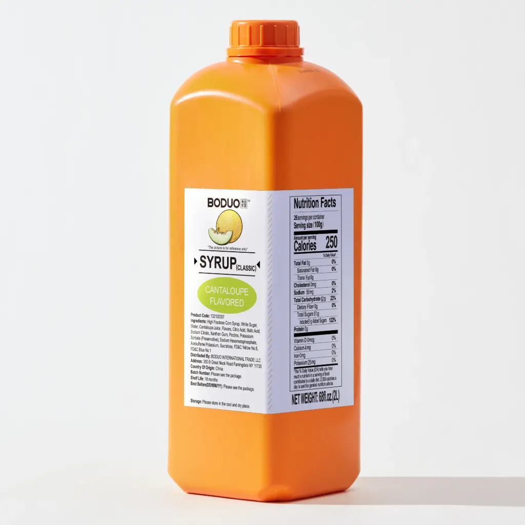 HONEYDEW SYRUP |哈密瓜味糖浆 |6lbs × 8 bottles / Carton