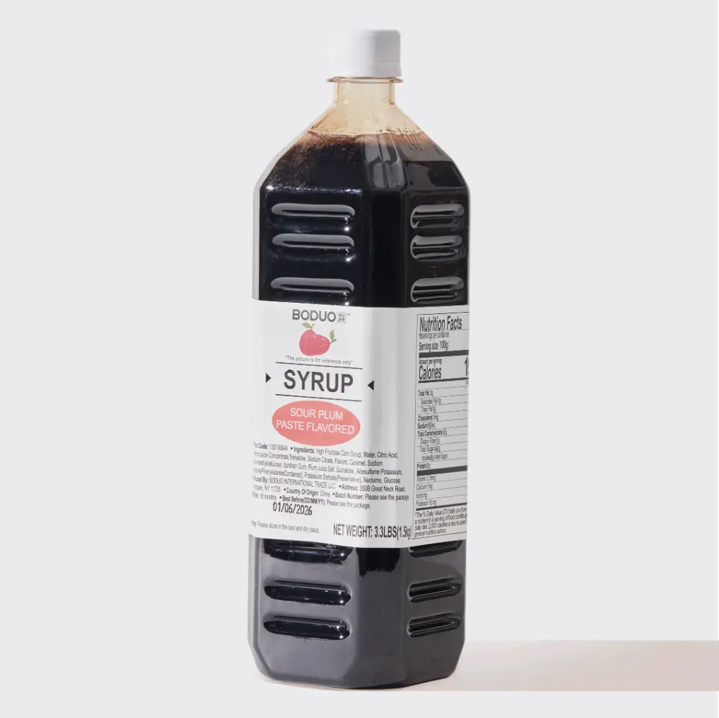 PLUM PASTE SYRUP 酸梅膏 | 3.3lbs × 12 bottles / Carton