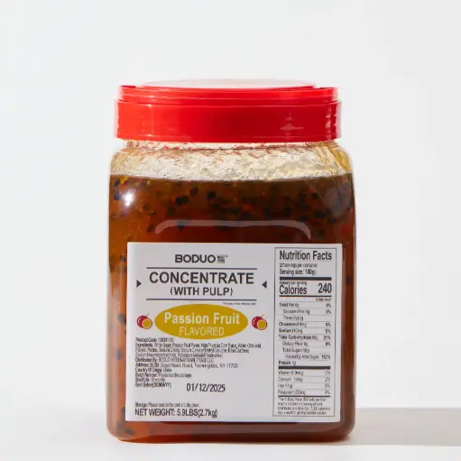 [130301433] PASSION FRUIT JAM |百香果果酱 | 6lbs × 6 Bucket / Ctn