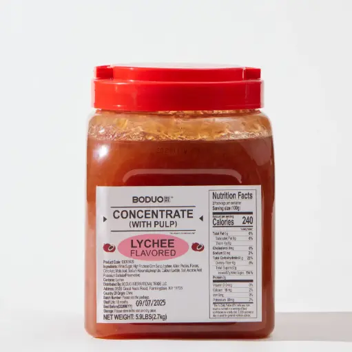 [130301439] LYCHEE JAM |荔枝果味酱 |5.5lbs × 6 jars / Carton 