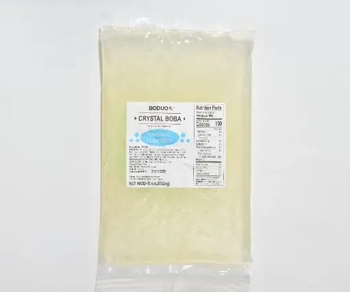 [132200046] ORIGINAL CRYSTAL BOBA |原味弹弹晶球 |4.4lbs × 10 bags / Carton
