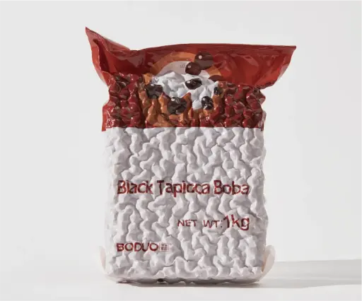 AMBER TAPIOCA BOBA PEARLS |波霸黑珍珠粉圆 |2.2lbs × 20 bags / Carton