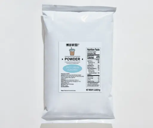 [130200843] SALTY CREAM FLAVORED POWDER |海盐奶盖味粉固体饮料 |2.2lbs × 20 bags / Carton