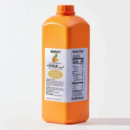 [132100308] PINEAPPLE SYRUP |菠萝味糖浆 |6lbs × 8 bottles / Carton