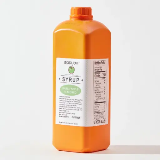 [132100214] GREEN APPLE SYRUP |青苹果味糖浆 |6lbs × 8 bottles / Carton